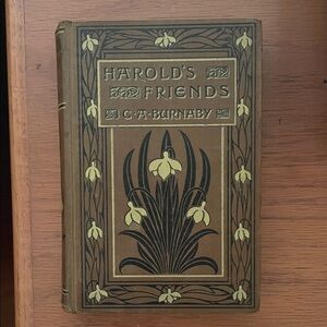 Vintage Book 'Harold's Friends' by C.A. Burnaby